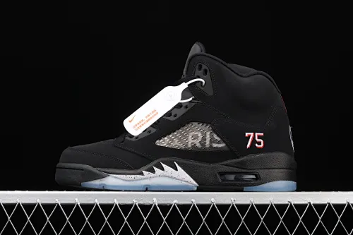 All categories Air Jordan Jordan series basketball shoes Air Jordan 5 J version Air Jordan 5 OG "Black Metallic" AJ5 Joe 5 black silver AV9175-001